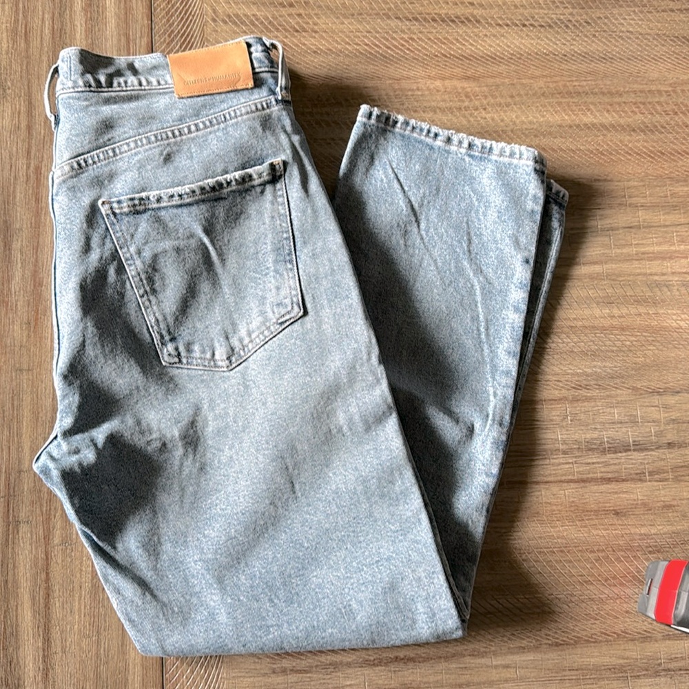 Citizens of Humanity Jolene jeans button fly sz 29 worn once 26” inseam